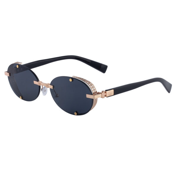 Frameless Polarized Oval Sunglasses for Modern Elegance 2025 - Image 2
