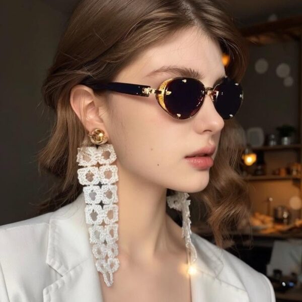  Frameless Polarized Oval Sunglasses for Modern Elegance 2025