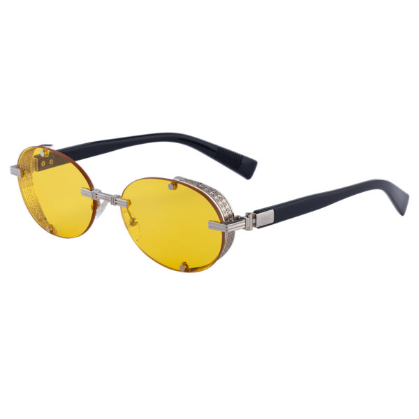  Frameless Polarized Oval Sunglasses for Modern Elegance 2025 - Image 4